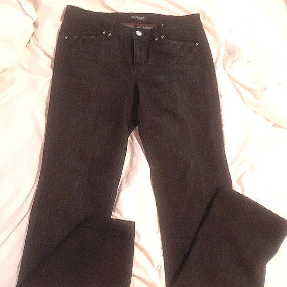 White House BM black skinny jeans sz4